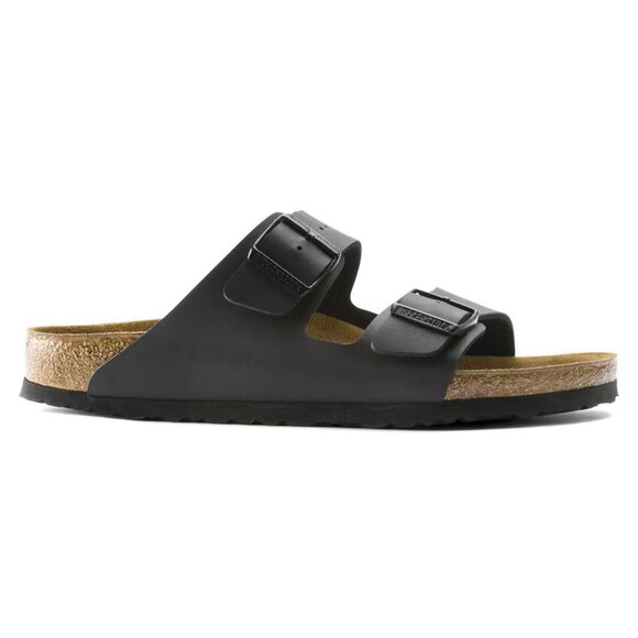 Birkenstock Arizona Soft Footbed Sandal Oil leather Black  42 M (9), W (11-11.5) main image 4
